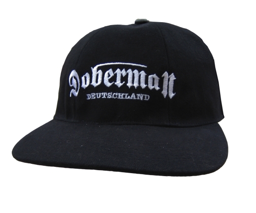 Doberman Cap schwarz