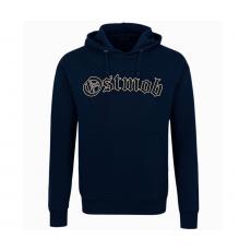 Ostmob Logo - Männer Kapuzenpullover - navy