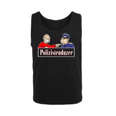 Polizistenduzer - Männer Muskelshirt - schwarz