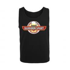 Barroom Sport - Drinkstyle Clothing Logo - Männer Muskelshirt - schwarz