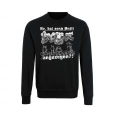 Hat Euch Mutti wieder alle gleich angezogen? - Männer Pullover - schwarz