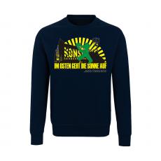 Im Osten geht die Sonne auf - Männer Pullover - navy