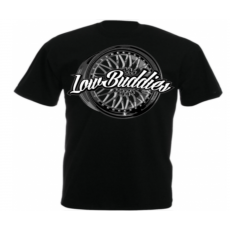 Low Buddies - Männer T-Shirt - Wheel - schwarz