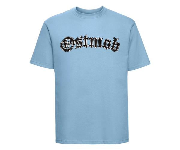 Ostmob Logo - Männer T-Shirt - hellblau