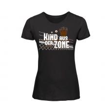 Kind aus der Zone - Frauen Shirt - schwarz