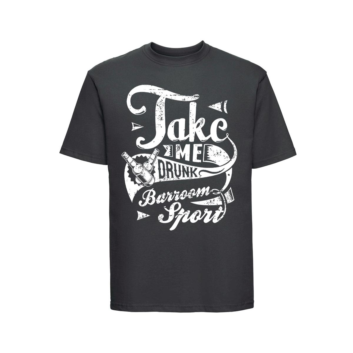 Take me Drunk - Männer T-Shirt - grau